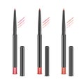 Set of Red Pink Cosmetic Makeup Lip Liner Pencils