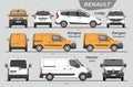 Set of Renault Vans and Minivans 2013-2019