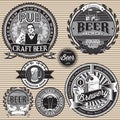 Set retro icons to topic beer