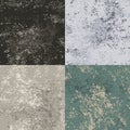 Set of Retro Vector Marble Backgrounds. Abstract Native Stone Texture. Vintage Material Surface