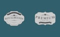 Set Of Retro Vintage badges, logos, labels Royalty Free Stock Photo