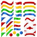 Set ribbon collection Royalty Free Stock Photo