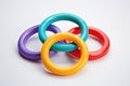 Set of rubber rings, hand grip strength trainers