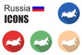 Set russia icons