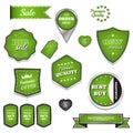 Set of sale labels and icons