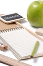 Set of school stationery Royalty Free Stock Photo