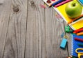 Set school supplies Royalty Free Stock Photo