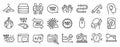 Set of Science icons, such as Slow fashion, 360 degree, Seo message. Vector