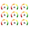 Set score credit scales, indices spectrum level