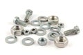 Set of screw, nut, bolt Royalty Free Stock Photo