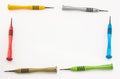 Set screwdriver Royalty Free Stock Photo