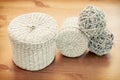 Set of seagrass basket