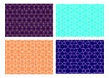 Set of Seamless Islamic pattern, vector art Royalty Free Stock Photo