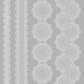 White lace pattern Royalty Free Stock Photo