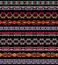 Set of seamless lase trims border pattern Royalty Free Stock Photo