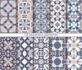 Set of seamless pattern