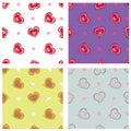 Set of seamless patterns