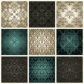 Set of seamless patterns