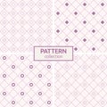 Set of seamless patterns.