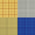 Set of seamless sacking texture Royalty Free Stock Photo