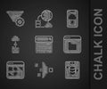 Set Search engine, Filter setting, Server, Data, Web Hosting, Browser files, Different, Cloud technology data transfer Royalty Free Stock Photo