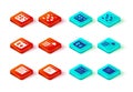 Set Search engine, Software, Broken file, Network cloud connection, Data stream and Different files icon. Vector Royalty Free Stock Photo