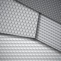 Set of several seamless carbon fiber patterns