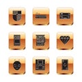 Set Shield for game, Alien, Portable video console, Slot machine, Create account screen, Mobile and playing, Playing
