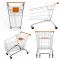 Set of shopping carts