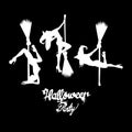 Set of silhouette image of Halloween witches. Witch, halloween, , cartoon, illustration, hat Royalty Free Stock Photo