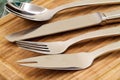 Set of silver cutlery