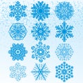 Set Snowflakes