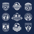 Set of Soccer Football Club Logo