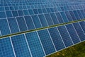 A set of solar panels. Royalty Free Stock Photo