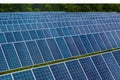 A set of solar panels. Royalty Free Stock Photo