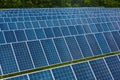 A set of solar panels. Royalty Free Stock Photo