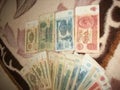 A set of Soviet rubles 1961 Royalty Free Stock Photo