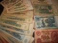 A set of Soviet rubles 1961 Royalty Free Stock Photo