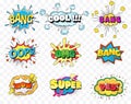 Set of speech bubbles Royalty Free Stock Photo