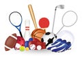 Set Of Sport Object