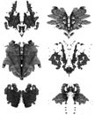 Set of spots of Rorschach