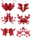 Set of spots of Rorschach