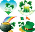 Set of st. Patrick cards