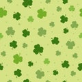 Set of St. Patrick's Day Seamless Patterns Perfect for wallpapers, pattern fills, web backgrounds, greeting cards Royalty Free Stock Photo