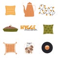 Set of stickers Hygge Autumn