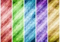 Set of Striped abstract background Style Vintage pattern Royalty Free Stock Photo