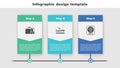 Set Suitcase, Plane landing and Attitude indicator. Business infographic template. Vector