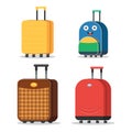 Set of suitcases