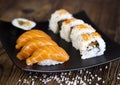 Set of sushi Royalty Free Stock Photo