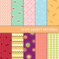 Set of Sweety Graphic Pattern
